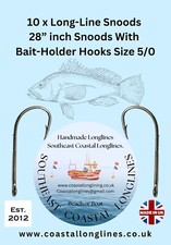10 X Long-line Hook Snoods 28