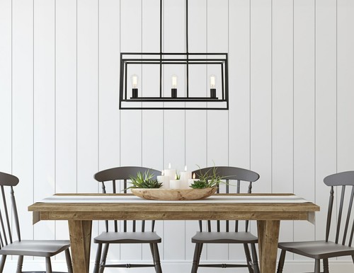 Chandelier black modern - chandelier,