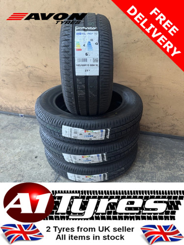 185 60r15 avon zt7 tyres - 4,