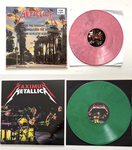 Metallica coloured vinyl - coloured, lp