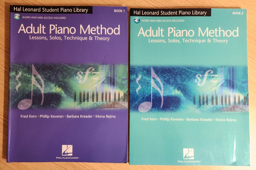 Adult piano method books - adult,