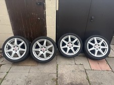 Honda Civic MK8 Type R FN2 Type S 2008-2011  4 Alloy Wheels+ Nearly new Tyres