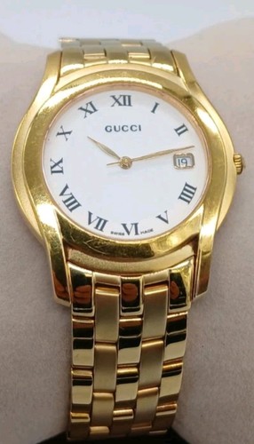 Gucci 5400m gold tone - gucci,