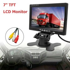 7inch TFT LCD Color Car Monitor Screen for Rear View Reverse Backup Truck Camera