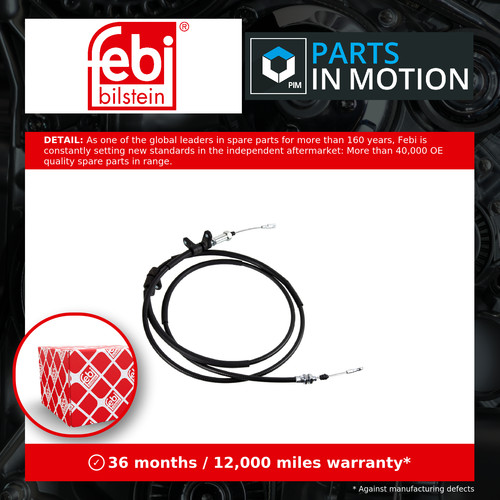 Handbrake cable fits citroen - handbrake,