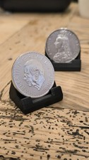 2x 1oz Gold Silver Coin Stand