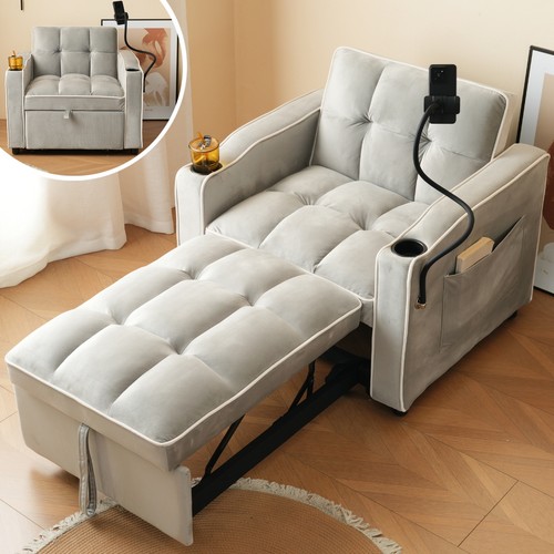 Single sofa bed - 3-in-1,