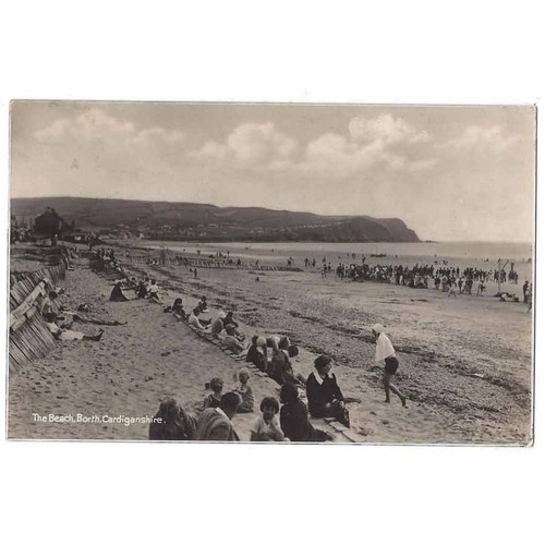 Borth cardiganshire busy - borth,