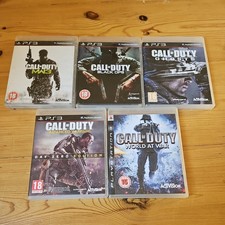 5 x Call Of Duty: bundle  Sony Playstation 3 PS3 Games