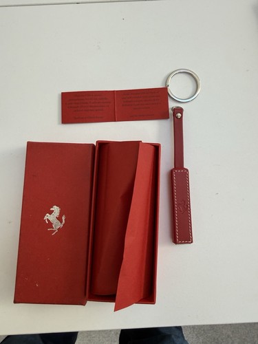 Ferrari usb red leather - ferrari,