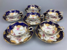 SET 6 ANTIQUE ENGLISH BONE