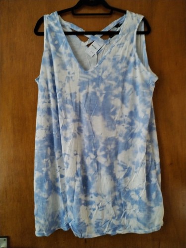 Yours clothing blue white - blue,