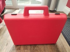 Red Hard Tough ABS Storage Case - Perfect For Laptops, Microphones, DJ Gear Etc