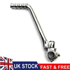 16mm KTM Style Chrome Kickstart Kick Start Lever Silver FOR Pit Bike