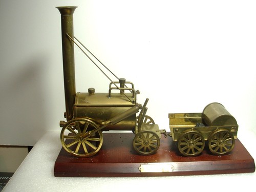 Vintage brass model - model, of