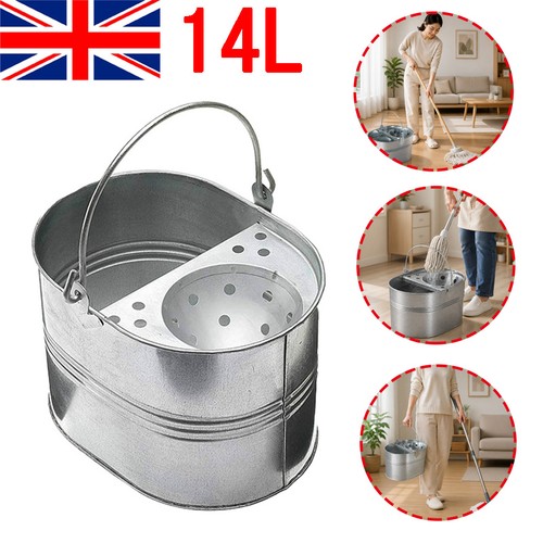 14l metal steel - steel, bucket