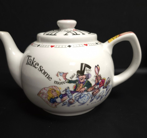 Alice wonderland teapot - alice,