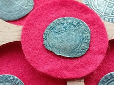 1544-47 Henry VIII Hammered Silver Half Groat York  1.102 Grams CO03BG