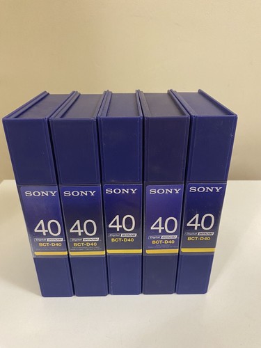 Sony bct d40 - sony, betacam