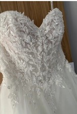 MORILEE FAUSTA WEDDING DRESS SIZE 14 NEW RRP £1200 