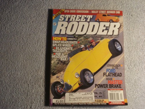 Street rodder 2001 april - rodder,
