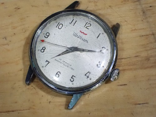 Vintage waltham jewel men - waltham, 17