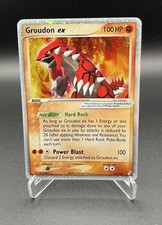 Pokémon Groudon ex 93/100 -