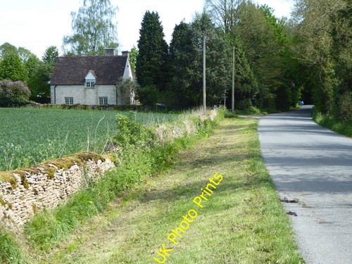 Photo 6x4 fosse hill lodge - hill,