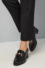 Wallis True Black Court Shoes