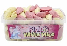 Hannah’s Pink & White Mice