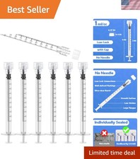 Sterile 1mL Luer Lock Syringes