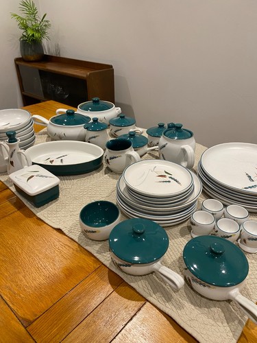 Denby green vintage wheat - denby,