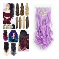 2Types,Clip in Hair Extension