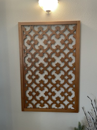 1965 custom made room divider