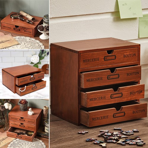 Vintage style wood storage - vintage,