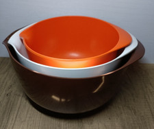 Vintage Rosti  Mepal Service Denmark Melamine Nesting Mixing Bowls X 3 (11)