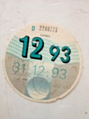 1993 dec vintage tax - 1993,