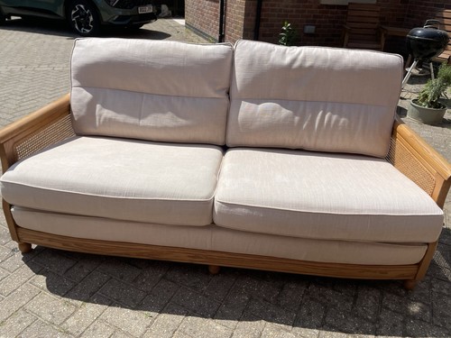 Ercol seater sofa neutral - 3,