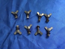 Vintage Mudguard Fixings Wing Nuts X8