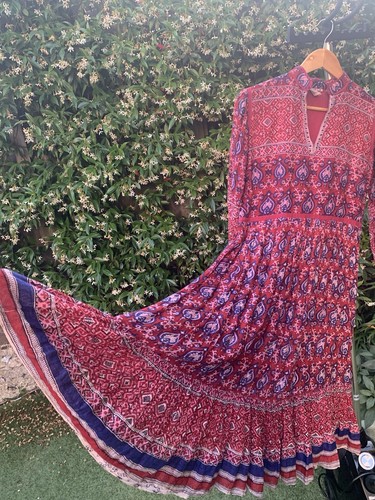 70s vintage indian dress - indian,