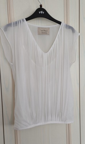 Zara collection white - white, neck
