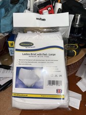 Ladies Briefs With Pad X3