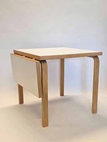 Alvar aalto drop - drop-leaf, table
