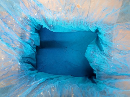 Powder coating paint blue - coating,