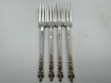 4x EPNS Apostle Pickle Forks