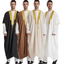 Abaya Muslim Men Open Thobe