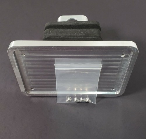 Aluminum trailer hitch - hitch, cover