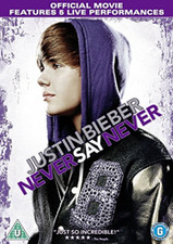 Justin Bieber: Never Say Never DVD Musicals & Broadway (2011) Justin Bieber