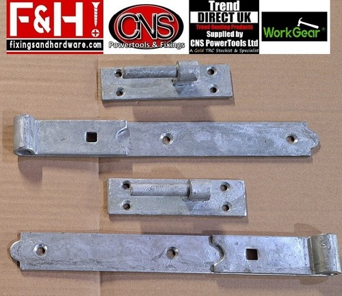 Straight hook and band hinge - straight,