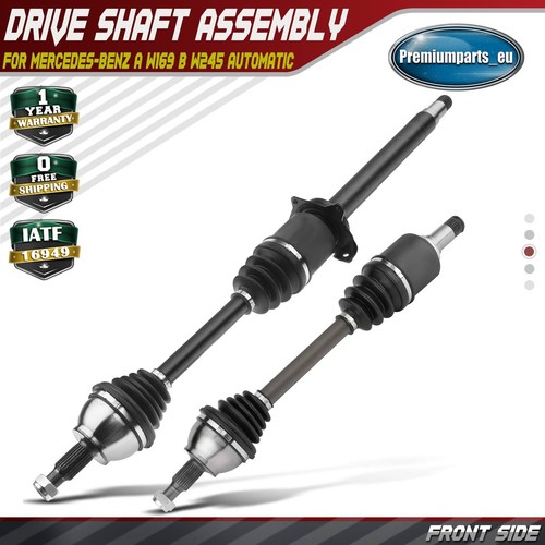 Drive shaft front - 2x,